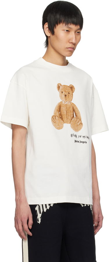 Tričko Palm Angels Palm Angels 'Bear in Mind' T-Shirt Biela | PMAA001S25JER0050360, 1