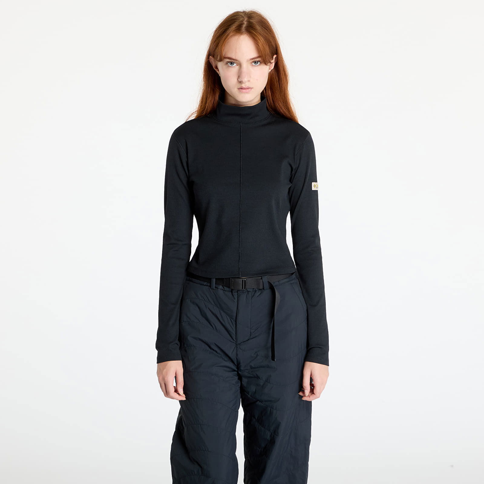 Wallowa™ Cropped Long Sleeve Top Black