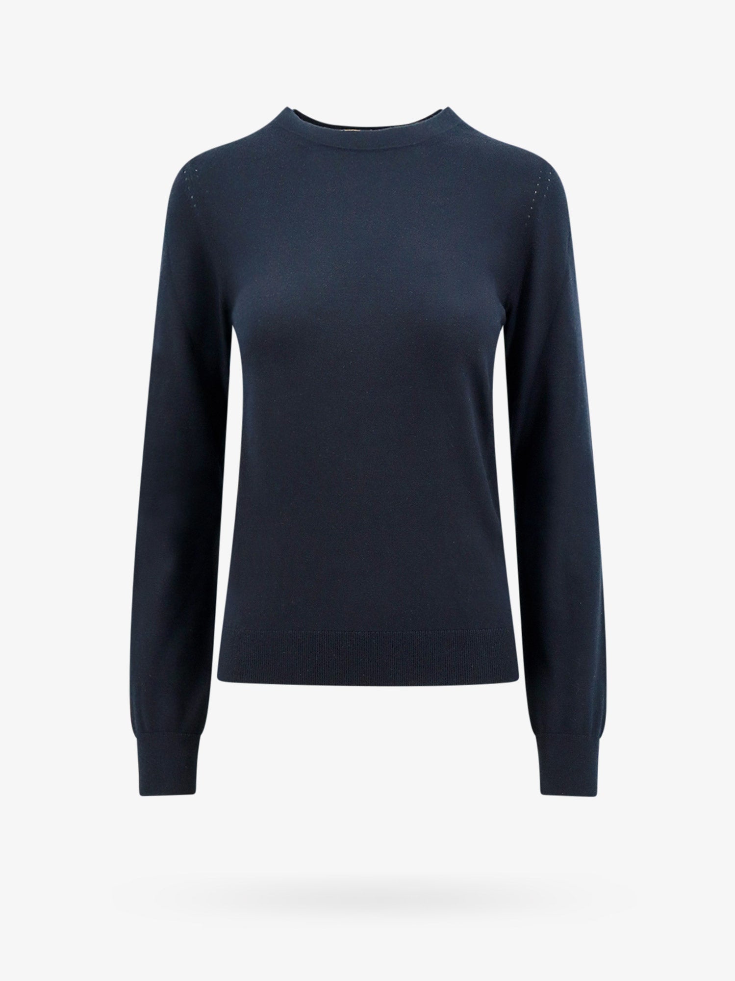 Sveter Loro Piana Navy Blue Crew Neck Sweater Navy | FAM9049W000, 0