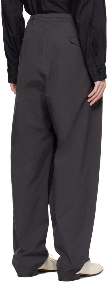 Nohavice LEMAIRE LEMAIRE Maxi Trousers Čierna | PA1087 LF1220, 2