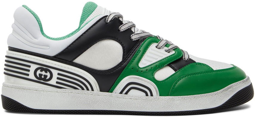 Basket Sneakers 'Green & Black'