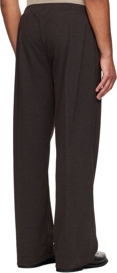 Nohavice OUR LEGACY Breeze Ribbed Elasticated Waist Trousers Hnedá | M4256TT, 2