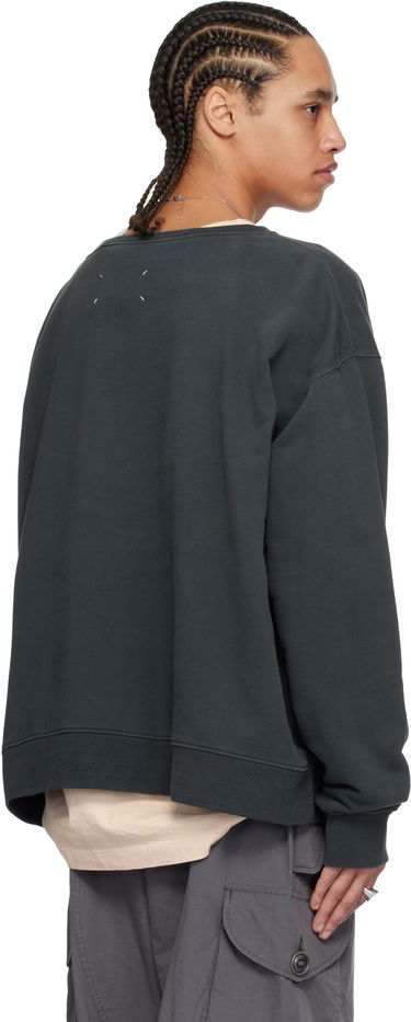 Sveter Maison Margiela Maison Margiela Embroidered Sweatshirt Šedá | S50GU0230 M25017, 2