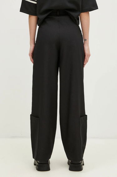Nohavice Y-3 Y-3 Sport Uniform Wide Leg High Waist Pants Čierna | JD1759, 2