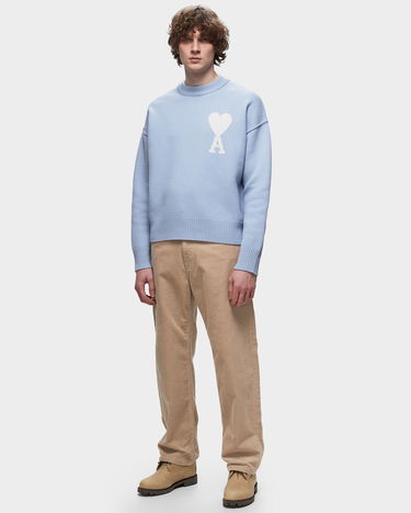 Sveter AMI Sweater Navy | UKS006.018, 2