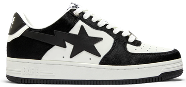 Tenisky a topánky BAPE Sta M1 Fur "Black White" Čierna | 0ZXSHM191050L, 0
