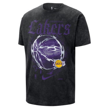 Tričko Nike NBA Max90 Los Angeles Lakers Courtside "Halloween" T-Shirt Čierna | IF3082-010, 1