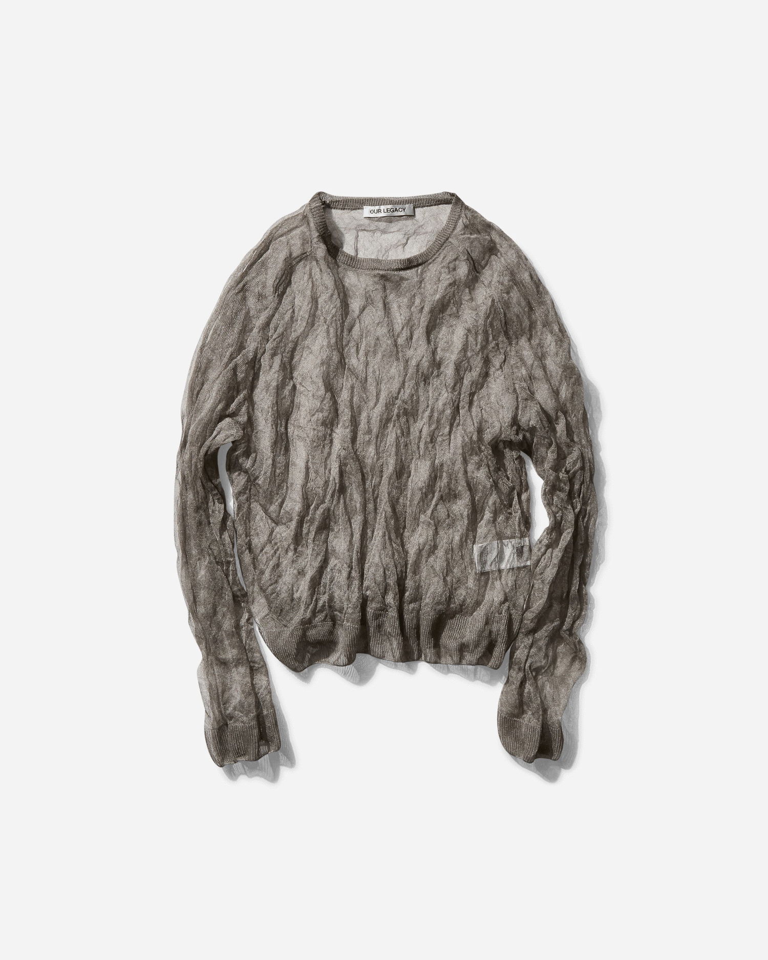 Sveter OUR LEGACY True Roundneck Sweater Hnedá | W2253TA 001, 0