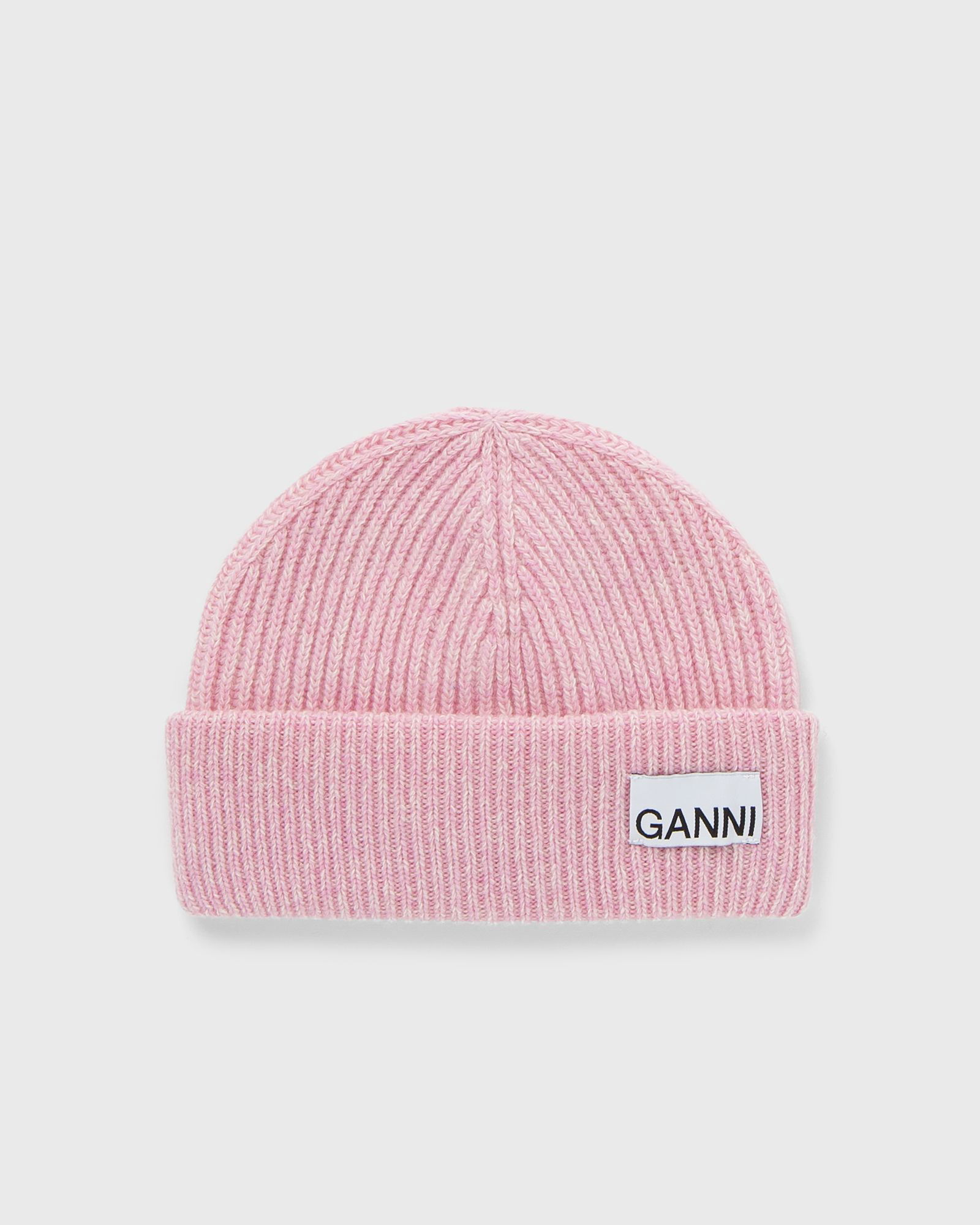 Light Structured Rib Knit Beanie