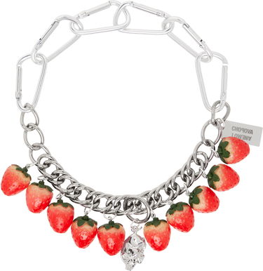 Náhrdelník Chopova Lowena Chopova Lowena Strawberry Piggy Charm Necklace Metalická | 6598, 0