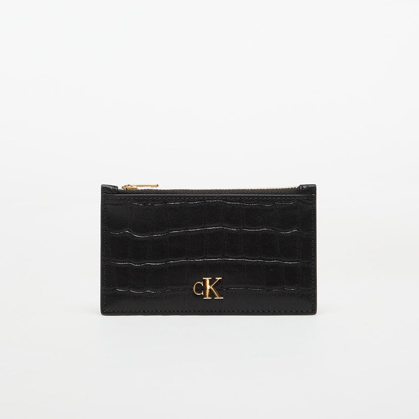 Peňaženka CALVIN KLEIN Croc 6 Cc Cardcase Black Čierna | LV04F1094G UB1