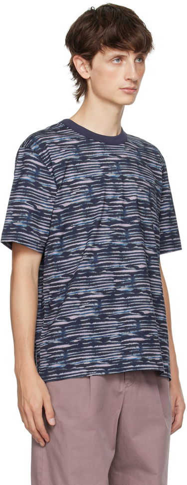 Tričko Paul Smith PS Paul Smith Tie-Dye Stripe T-Shirt Navy | M2R-220X-L21854, 1