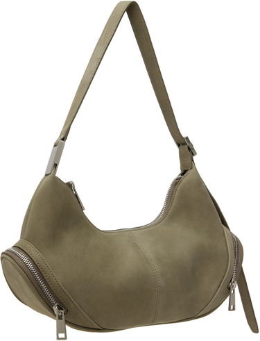 Kabelka OSOI Suede Shoulder Bag Zelené | 24FWB03013120, 1