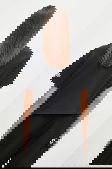 Crop Top Columbia Cropped T-Shirt Wallowa with STOP & LOOK Embroidery Čierna | 2090941, 2