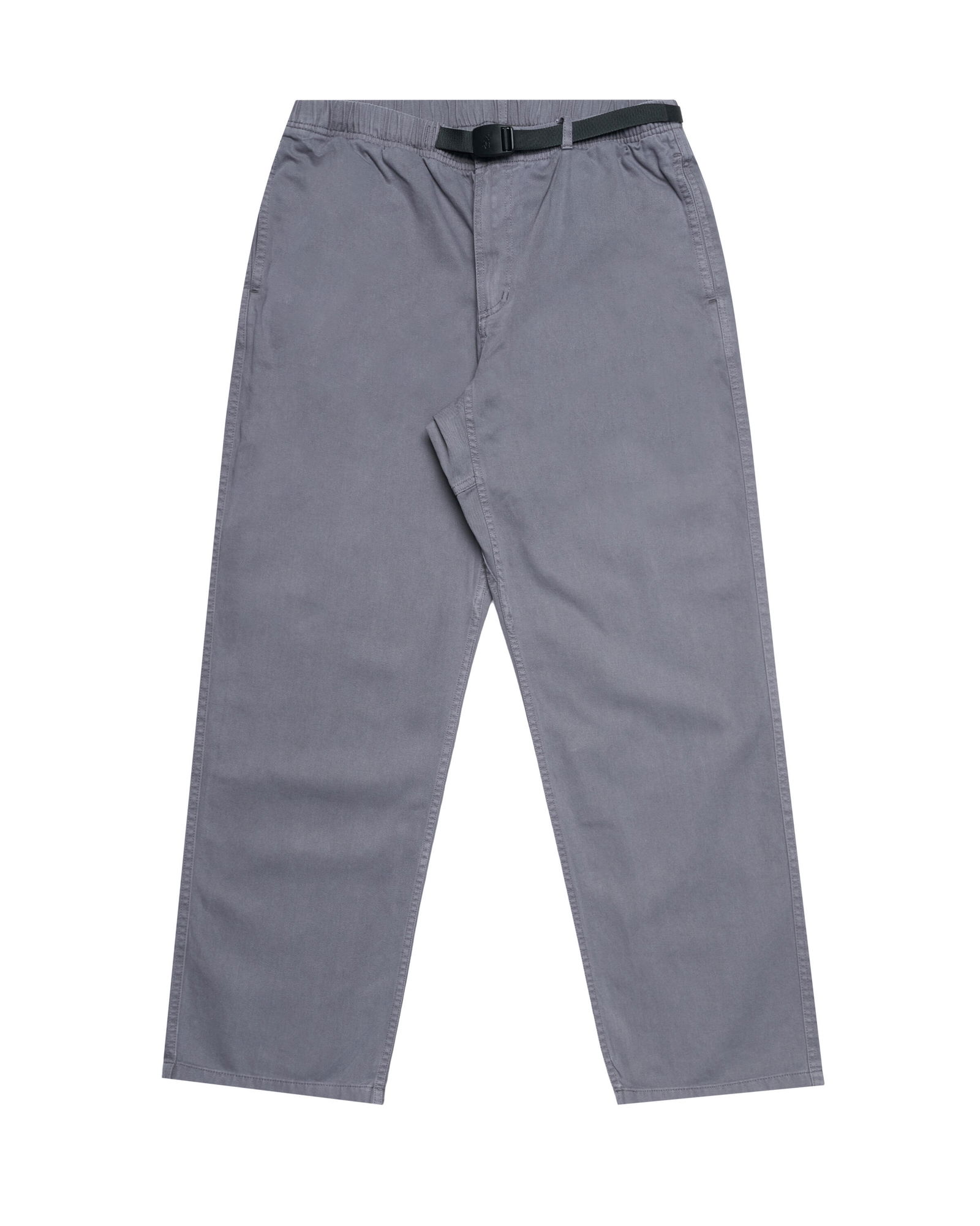 Relaxed-Fit Webbing-Belt Cotton-Blend Pants