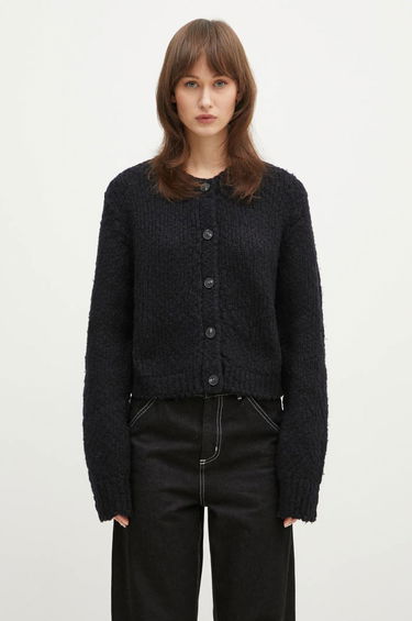 Sveter Samsoe Samsoe Samsoe Samsoe Sameryem Wool Cardigan Čierna | F24400084, 0