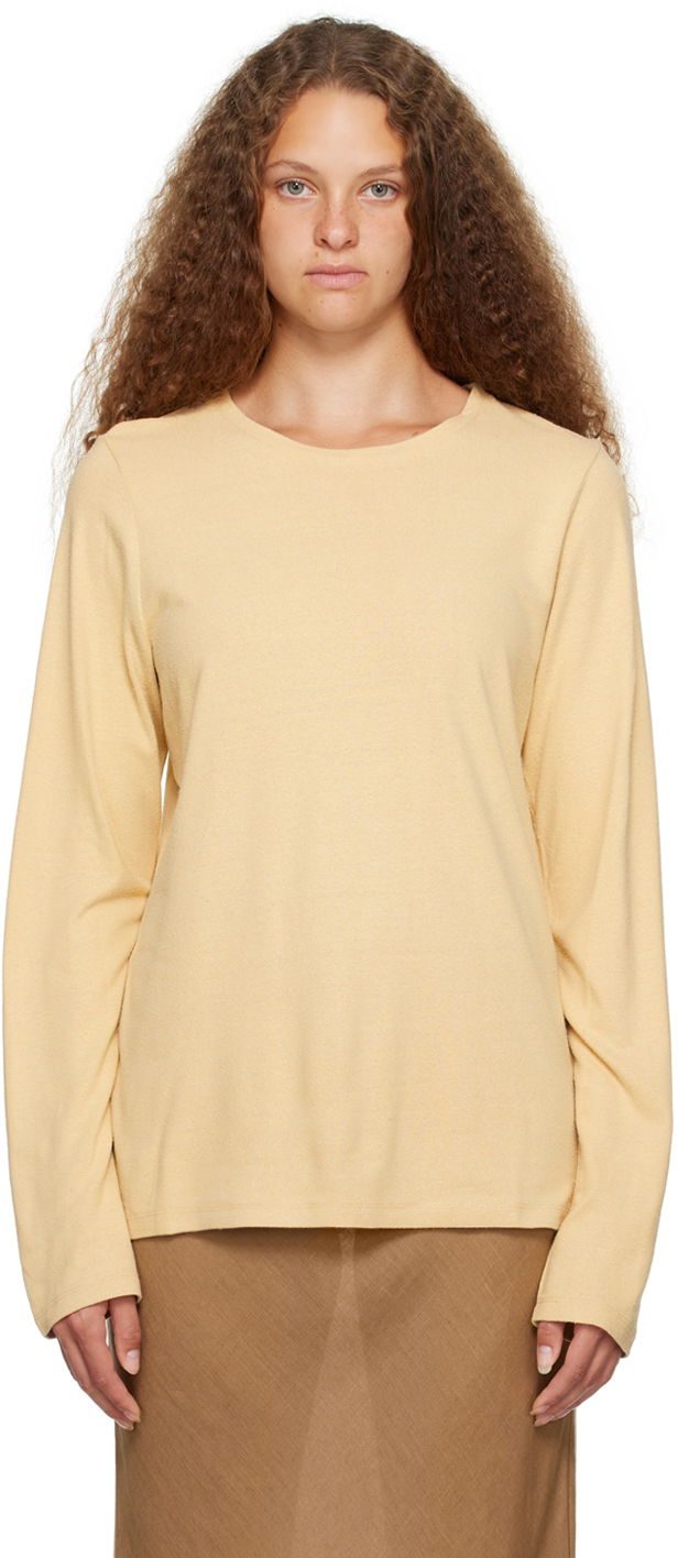 Tričko Baserange Long-Sleeve T-Shirt Žltá | TOSIL-WS-000, 0