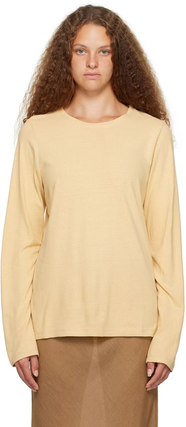 Tričko Baserange Long-Sleeve T-Shirt Žltá | TOSIL-WS-000, 0