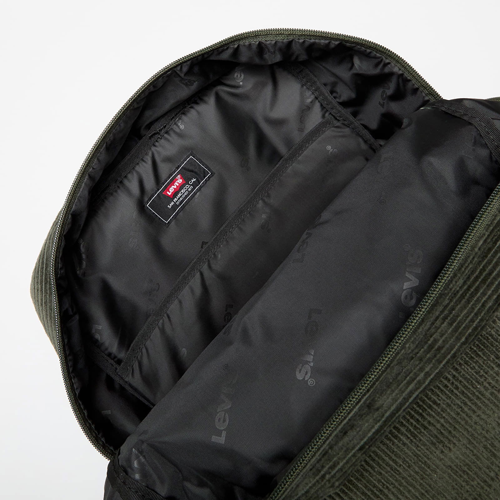 Backpack Levi’s® L-Pack Large Corduroy Backpack Dark Green Universal