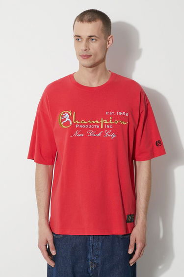 Tričko Champion Champion Products Inc. T-Shirt Červená | 219998, 0