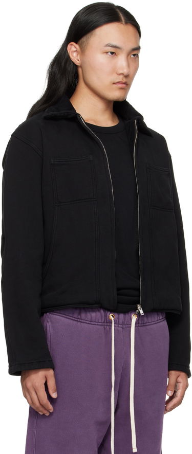 Mikina LES TIEN Utility Cropped Jacket Šedá | CF-1097, 4