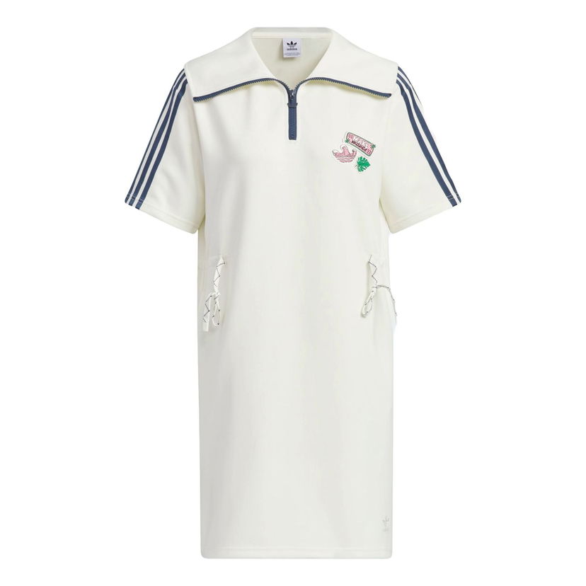Šaty adidas Originals Summer Holiday Play Knit Dress Biela | IW6304