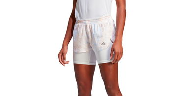 Šortky adidas Originals Run Fast 2in1 Shorts Biela | hs8614, 1