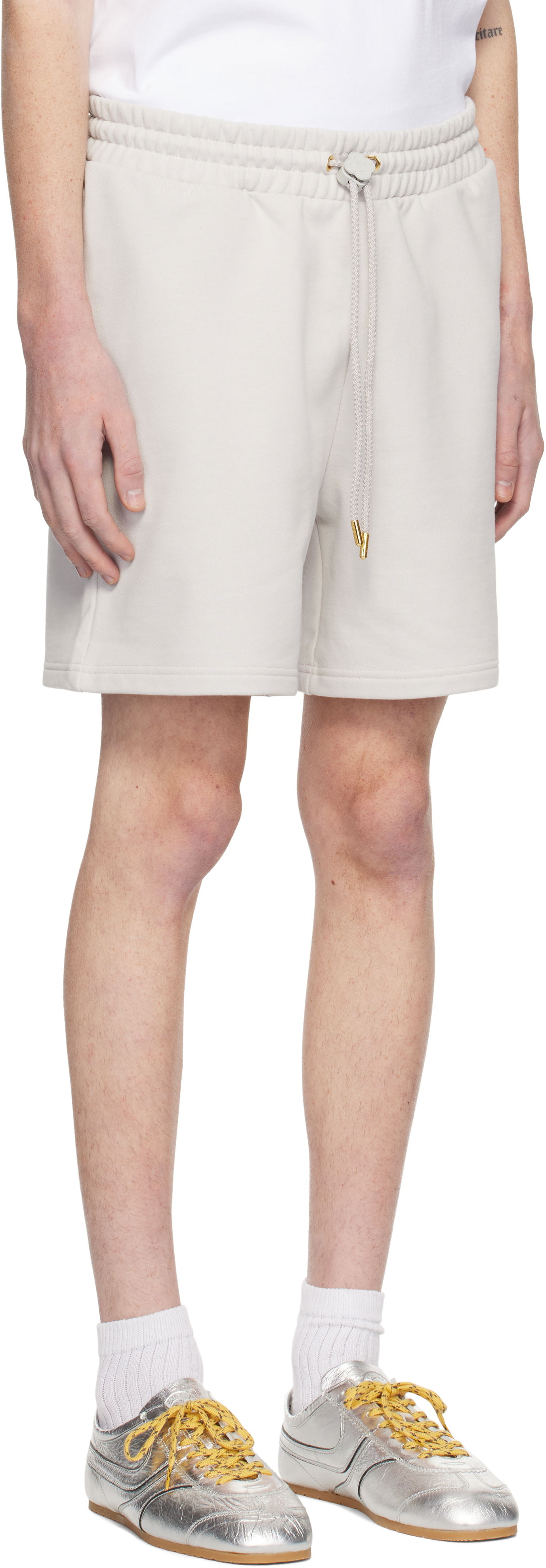 Šortky Casablanca Temple Graphic Shorts Šedá | MPS25-JTR-003-02, 1