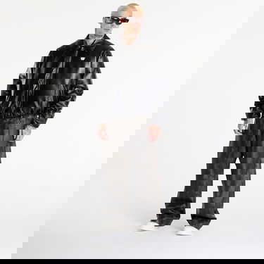 Bomber bunda MISBHV Faux Leather Puffer Bomber Jacket Black Čierna | 251M427, 5