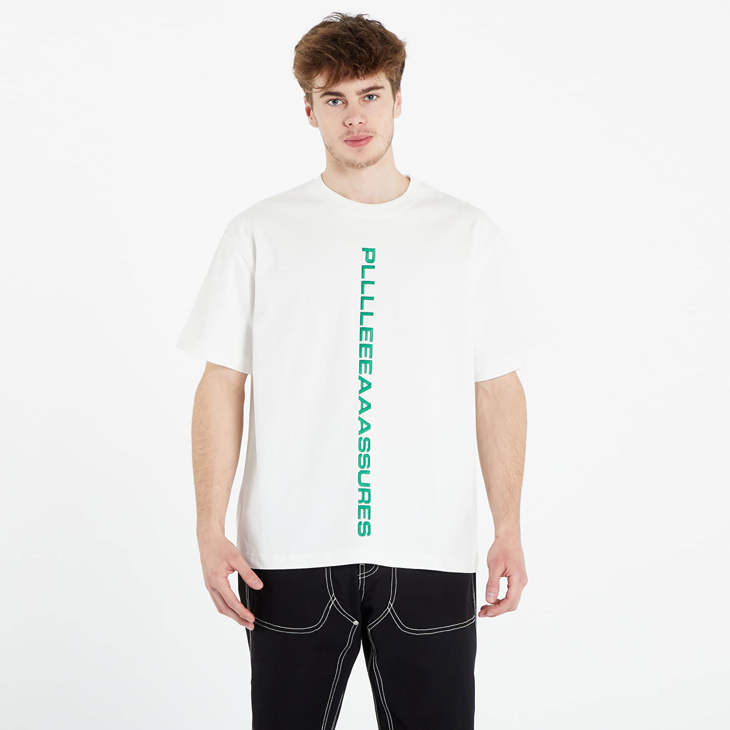 Tričko Pleasures Drag Heavyweight T-shirt Biela | P23W034 WHITE, 0