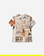 Jean Paul Gaultier Ribbed Cotton Journal T-Shirt