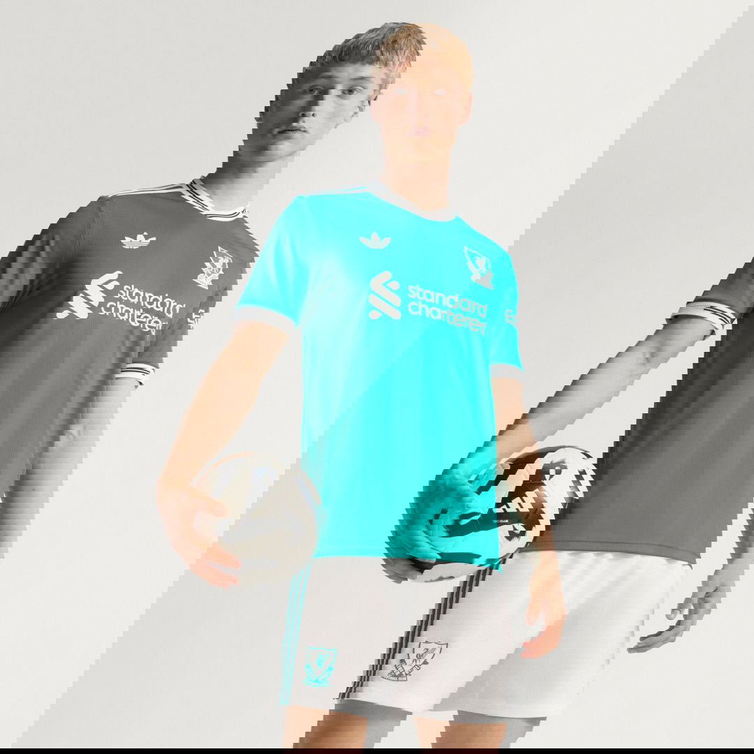 Dres adidas Performance Liverpool FC 25/26 Third Kit Tyrkysová | JV6427, 0