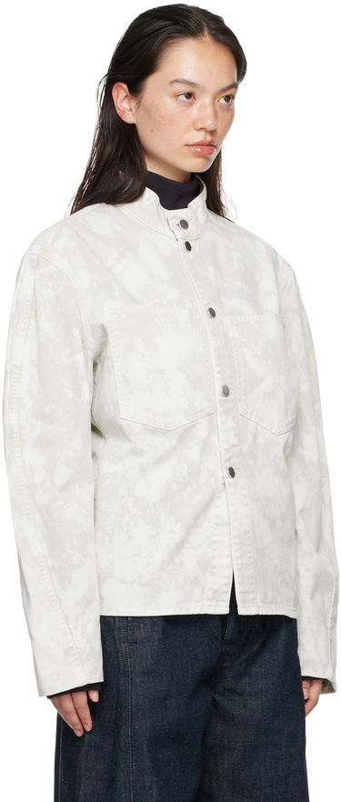 Bunda LEMAIRE Lemaire Curved Sleeves Denim Jacket Biela | JA1044 LD1012, 1