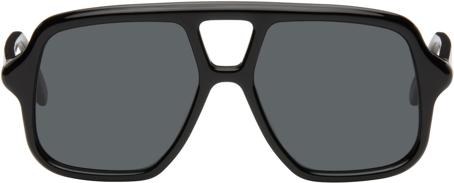 Slnečné okuliare Loewe Loewe Aviator Slim Sunglasses Čierna | LW40161UW5401A 192337224560, 0