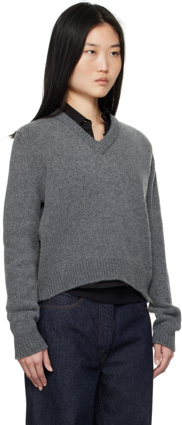 Sveter &Daughter &Daughter Glenn V-Neck Sweater Zelené | WL20224, 4