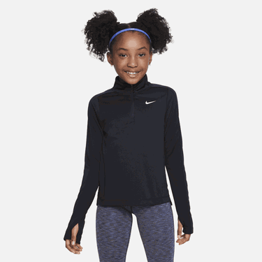 Mikina Nike Dri-FIT Long Sleeve Quarter-Zip Top Čierna | FD2853-010, 4