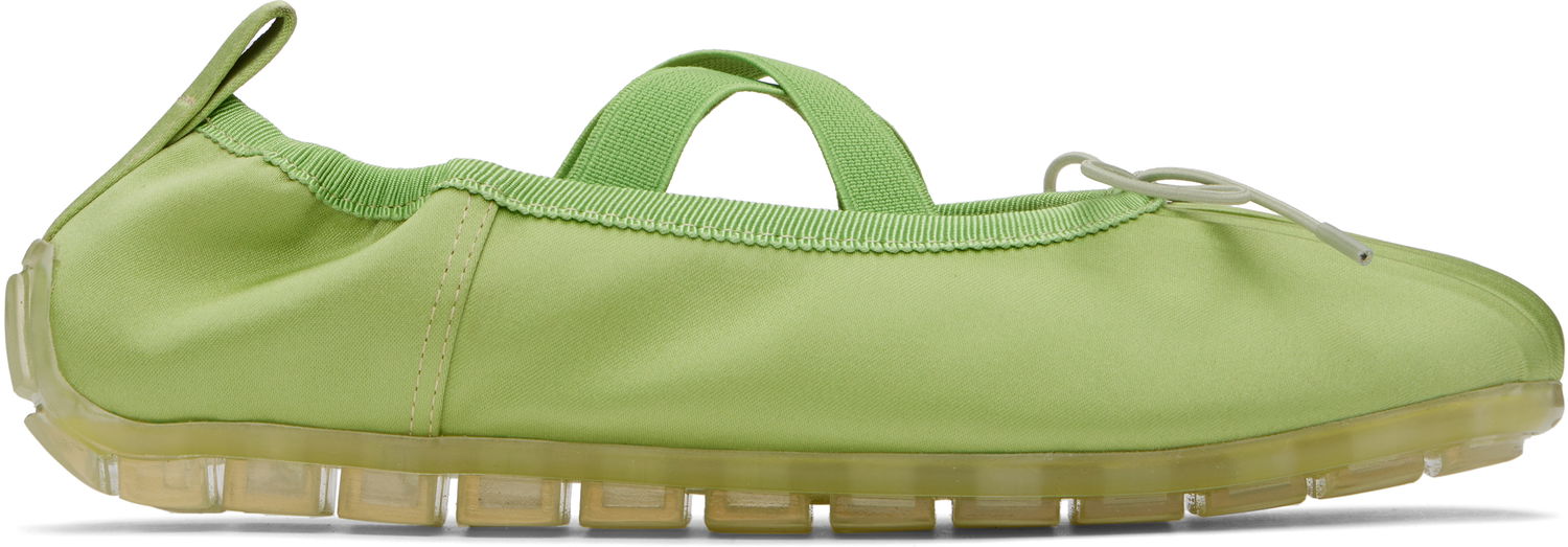 Oblečenie Simone Rocha Simone Rocha Grip Ballerina Flats Zelené | BPT1 0802, 0