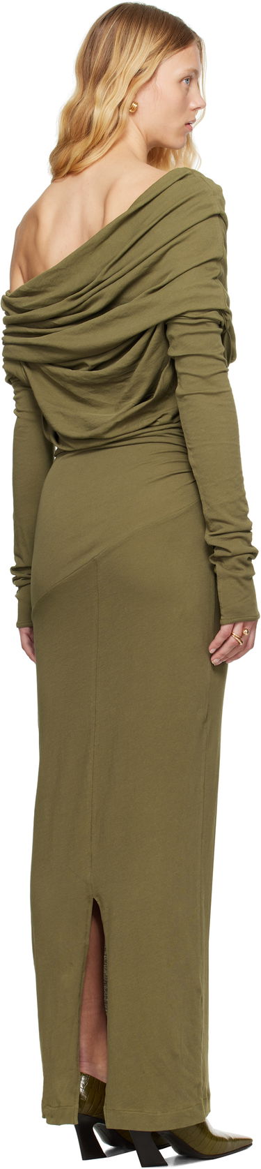 Šaty Entire Studios Entire Studios Bound Maxi Dress Zelené | ESW-S25-6018-CA, 2