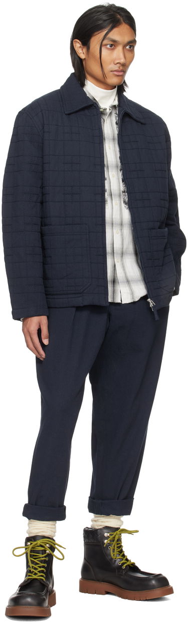 Košeľa Universal Works Universal Works Frill Plaid Shirt Biela | P2992, 3