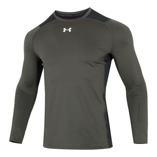 Dres Under Armour HeatGear Vent Fitted Long Sleeve Zelené | 1370659-310