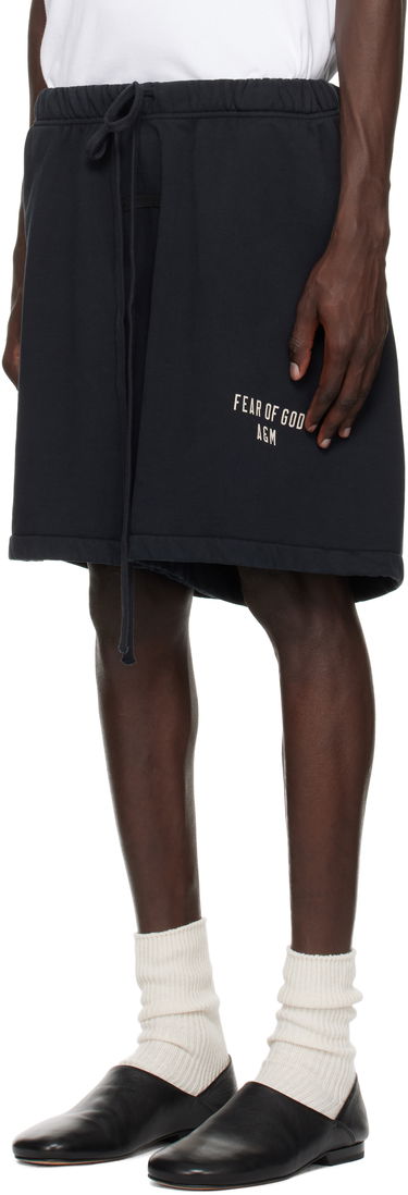 Šortky Fear of God Essentials Heavy Fleece Soccer Shorts Čierna | 160HO244310F, 3