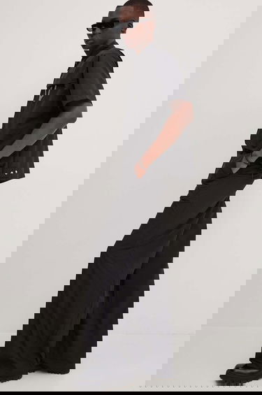 Nohavice HELIOT EMIL Heliot Emil Wide-Leg Panelled Pants Čierna | PREAW24.M.10.170, 1