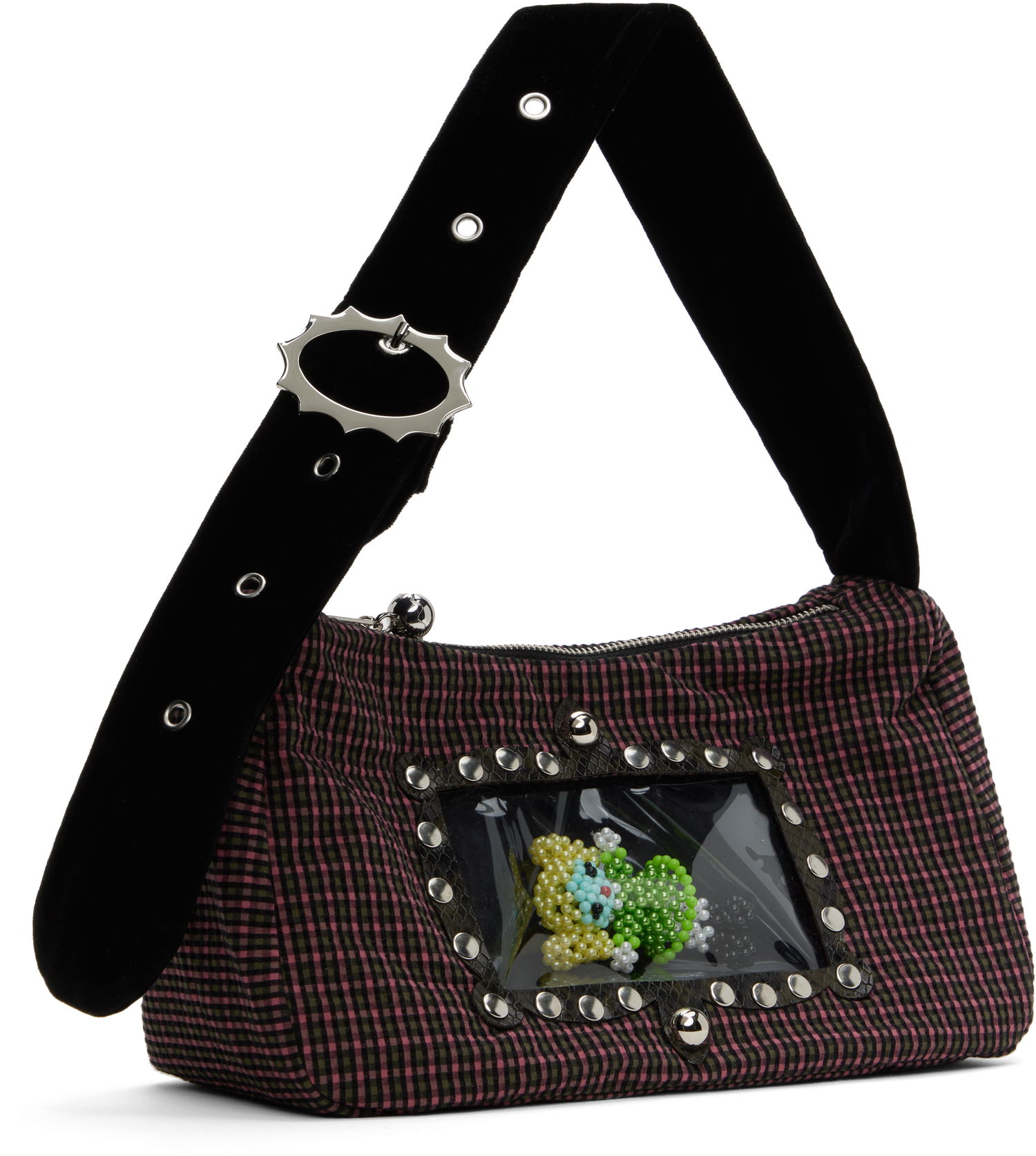 Taška cez rameno Chopova Lowena Chopova Lowena Mommy Mini Bag with Beaded Charm Rôznofarebný | 6444, 1