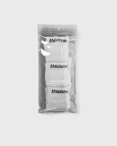 Ponožky thisisneverthat SP-Logo Socks 3-Pack Biela | TNCO0TUNSO01WHT, 1