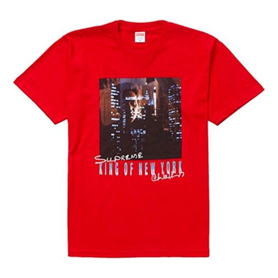 Tričko Supreme Christopher Walken King Of New York T-Shirt Červená | SUP-SS19-237