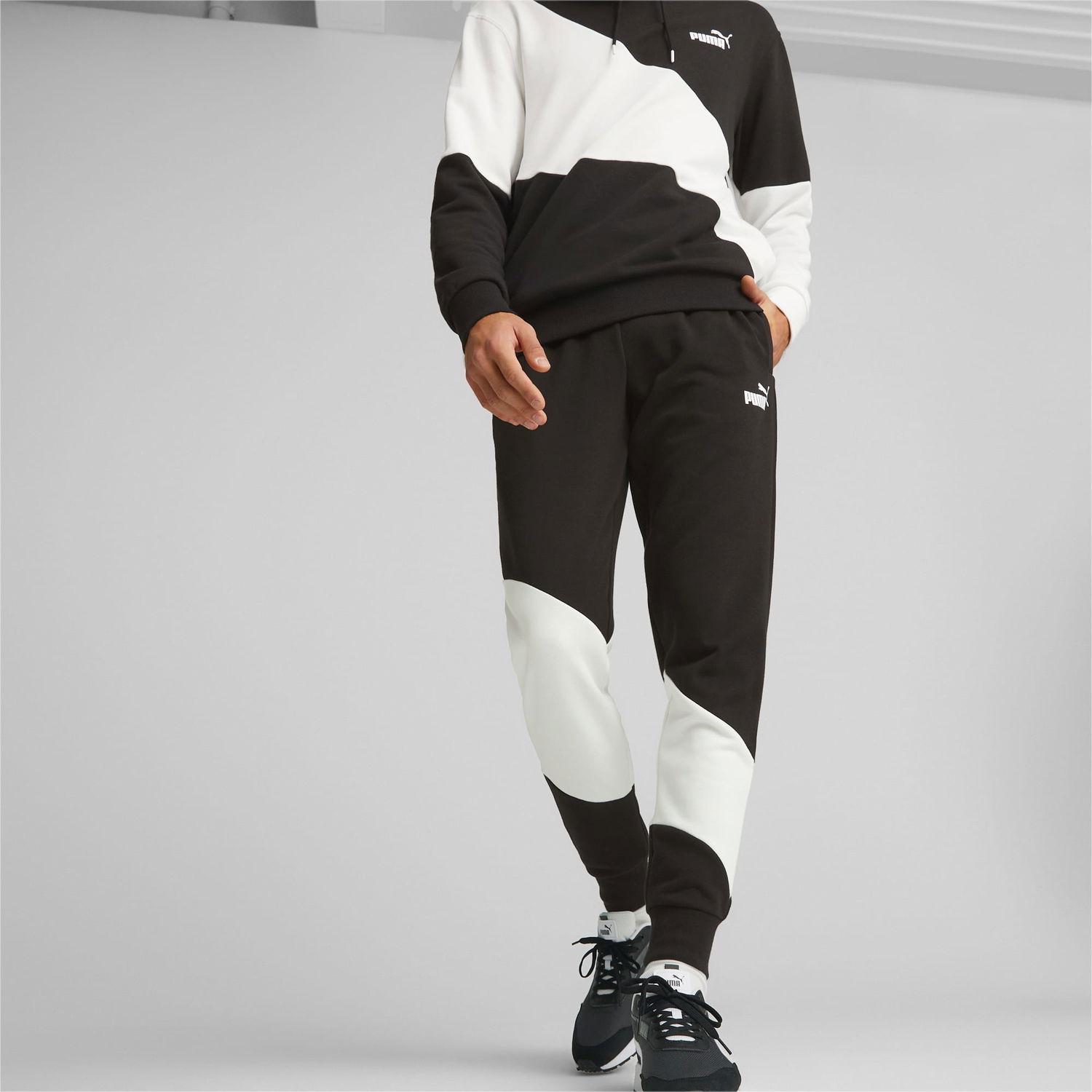 Tepláky Puma POWER Cat Joggers 3XL Čierna | 674207_01, 1