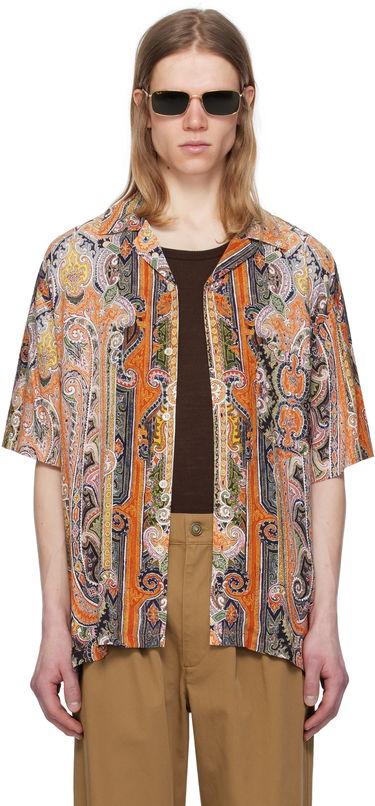 Košeľa ISABEL MARANT Isabel Marant Vazlo Paisley Shirt Oranžová | CH0236HA-C2I08H, 0