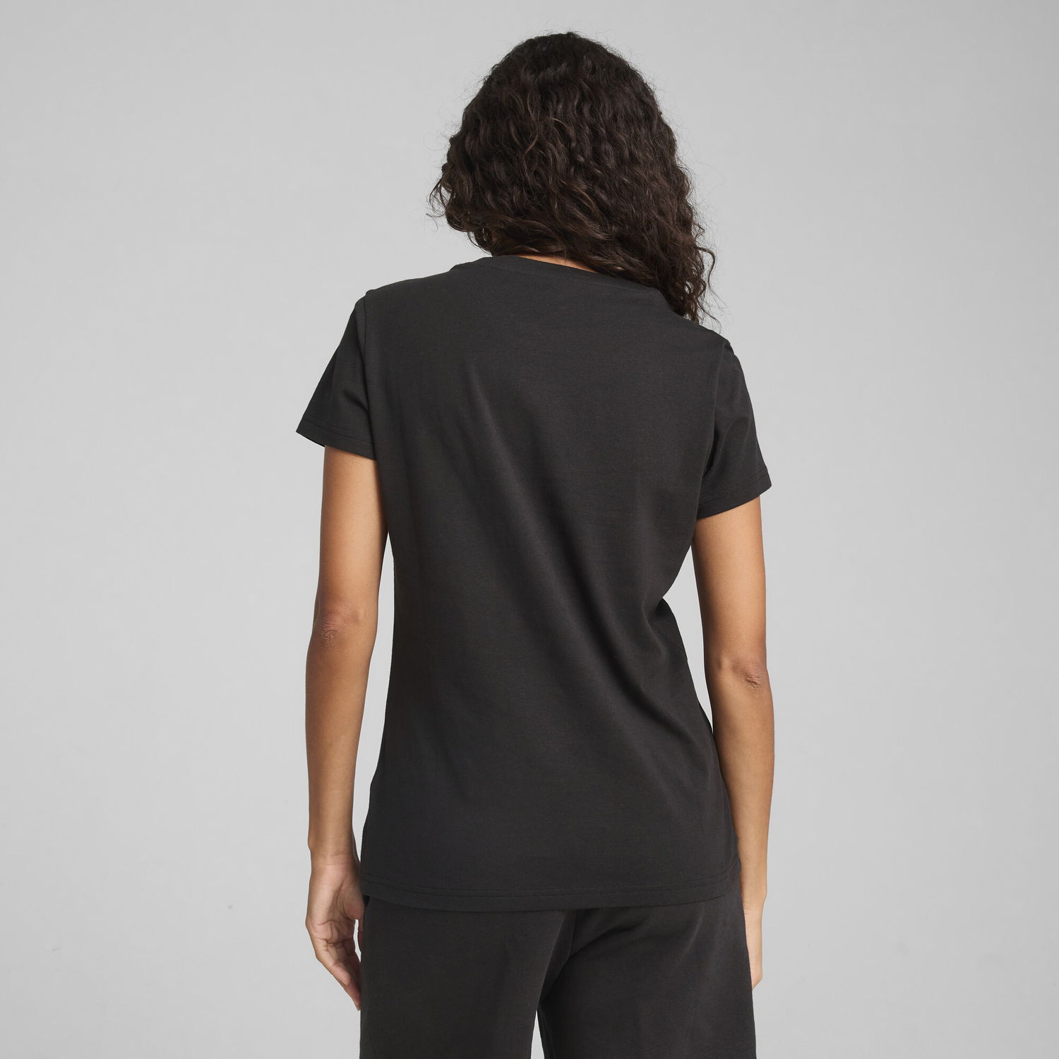 Tričko Puma ESS Script T-Shirt Čierna | 684982_01, 1
