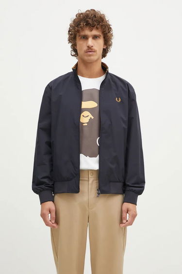 Bomber bunda Fred Perry Brentham Bomber Jacket Navy | J2660.248, 0