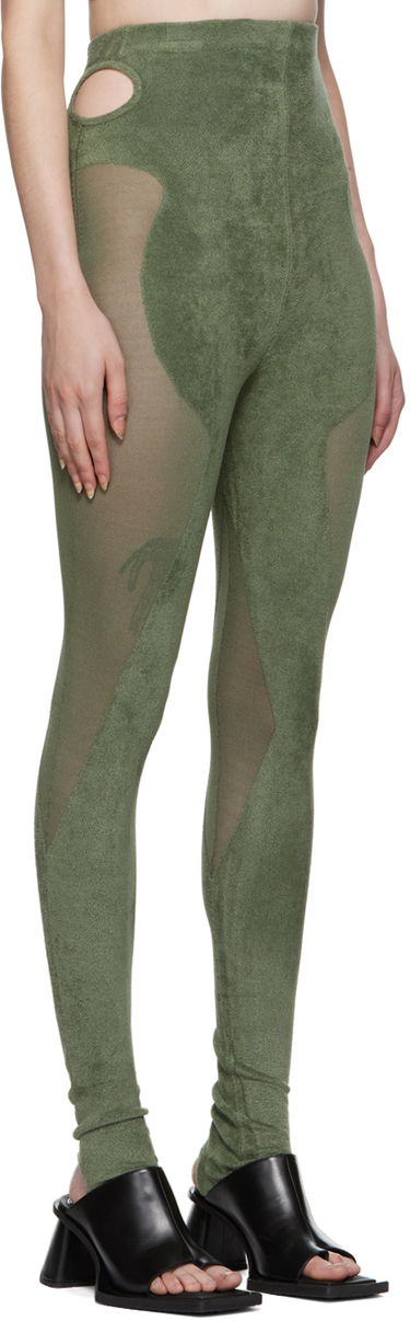 Legíny Dion Lee Chenille Leggings Zelené | C7128P22, 1